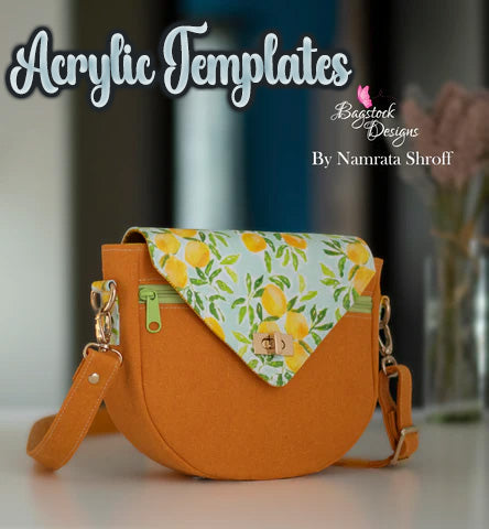 Acacia Crossbody - Bagstock Designs - Acrylic Template