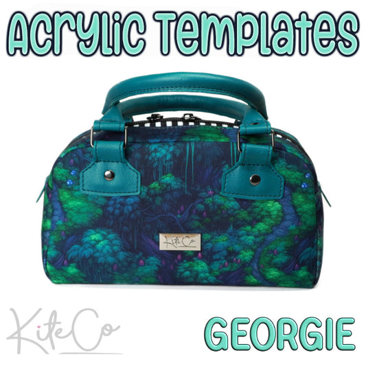 Georgie Mini Handbag - KiteCo Creates - Acrylic Template