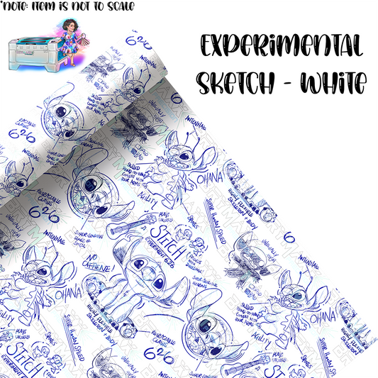 Experimental Sketch - White