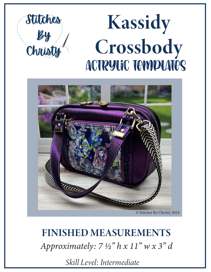 Kassidy Crossbody - Stitches by Christy - Acrylic Templates