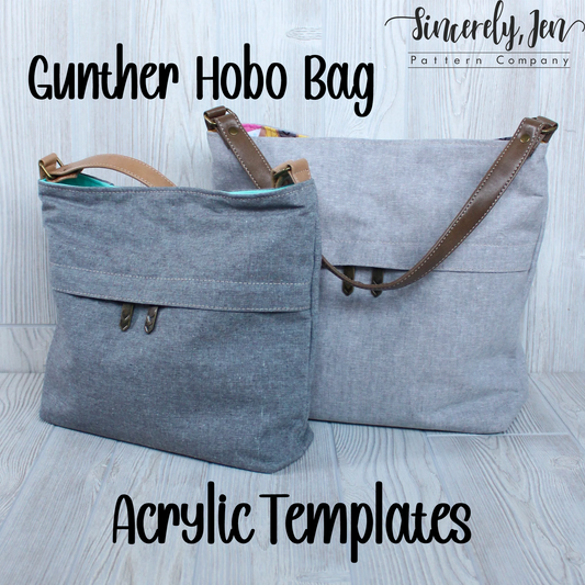 Gunther Hobo Bag - Sincerely Jen - Acrylic Template