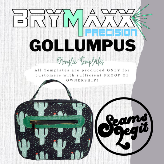 Gollumpus - Seams Legit - Acrylic Template