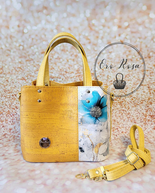 Soraya Divider Handbag  - Oro Rosa - Acrylic Template