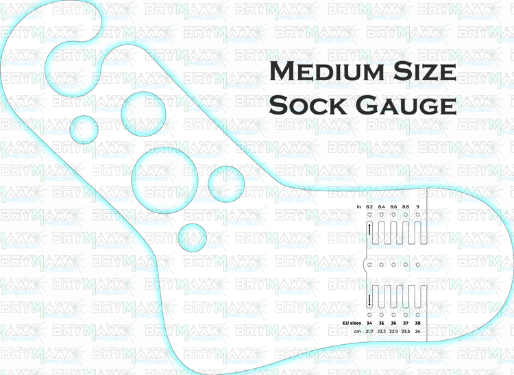 Sock Size Guage