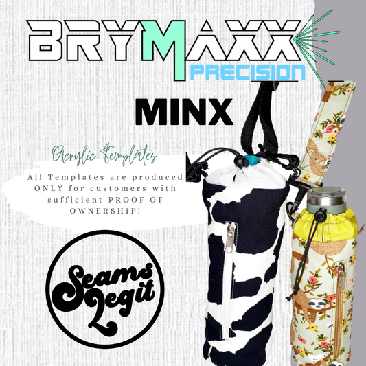 Minx - Seams Legit - Acrylic Template