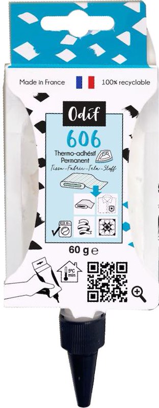 Odif 606 - Permanent Iron-On Fabric Adhesive