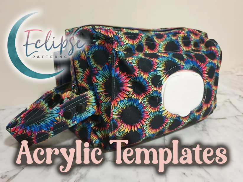 Pack and Go Mini Bag - Eclipse Patterns - Acrylic Template