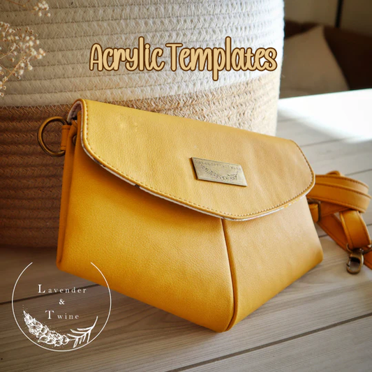 Skye Crossbody - Lavender and Twine - Acrylic Template