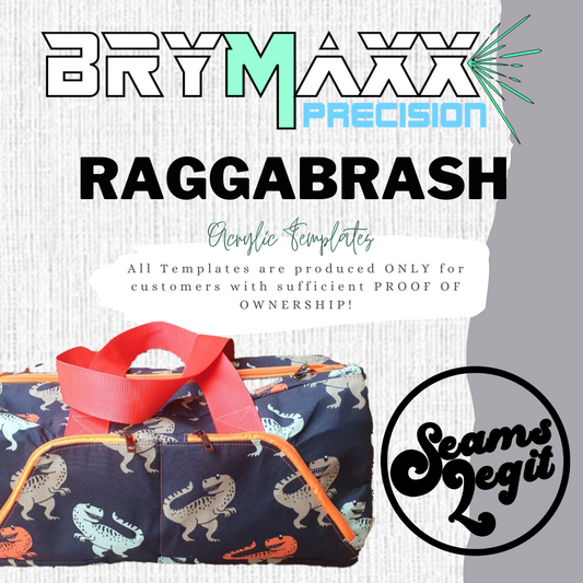 Raggabrash - Seams Legit - Acrylic Template
