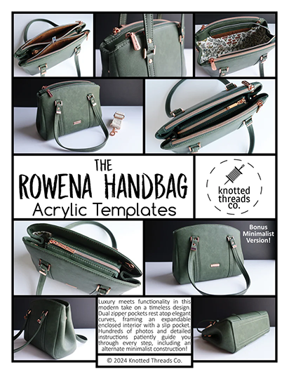 Rowena Handbag - Knotted Threads - Acrylic Templates