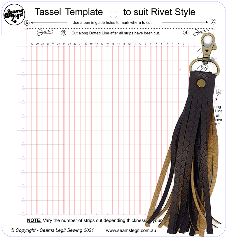 Transparent Tassel Creator - Seams Legit