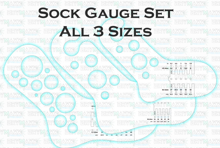 Sock Size Guage