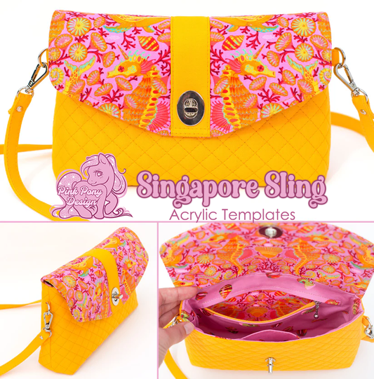 Singapore Sling - Pink Pony Designs - Acrylic Template