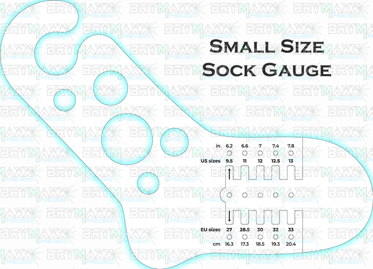 Sock Size Guage