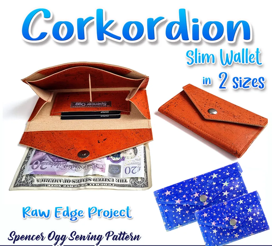 Corkordion - SpencerOgg Pattern - Acrylic Template