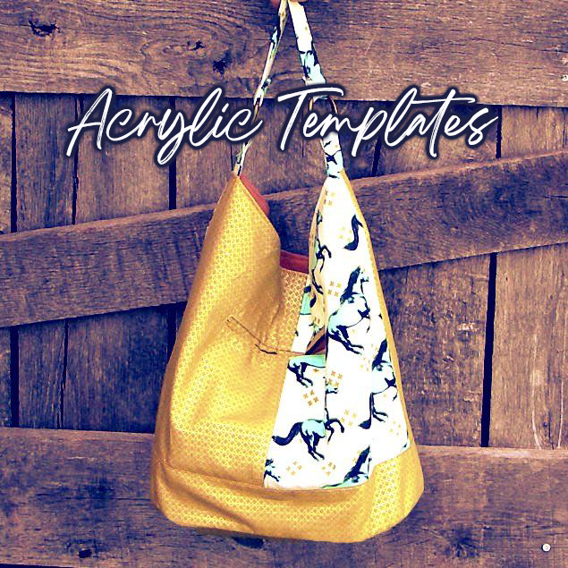 Bonnie Bucket Bag - Swoon Sewing Patterns - Acrylic Template