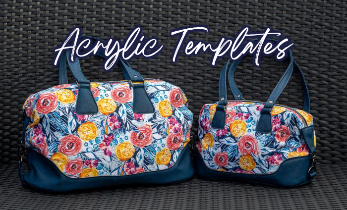 Brooklyn Handbag and Traveller - Swoon Sewing Patterns - Acrylic Template