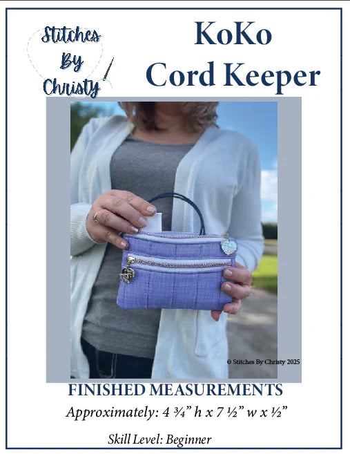 Koko Cord Keeper - Stitches by Christy - Acrylic Templates