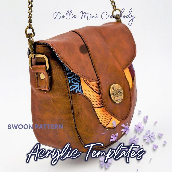 Dollie Handbag - Swoon Sewing Patterns - Acrylic Template