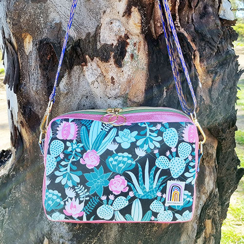 Gaia Crossbody Bag - Acrylic Templates - Little Moo Designs