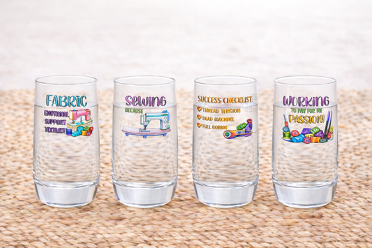 Sewing Quote Hiball Glasses ✂️🧵