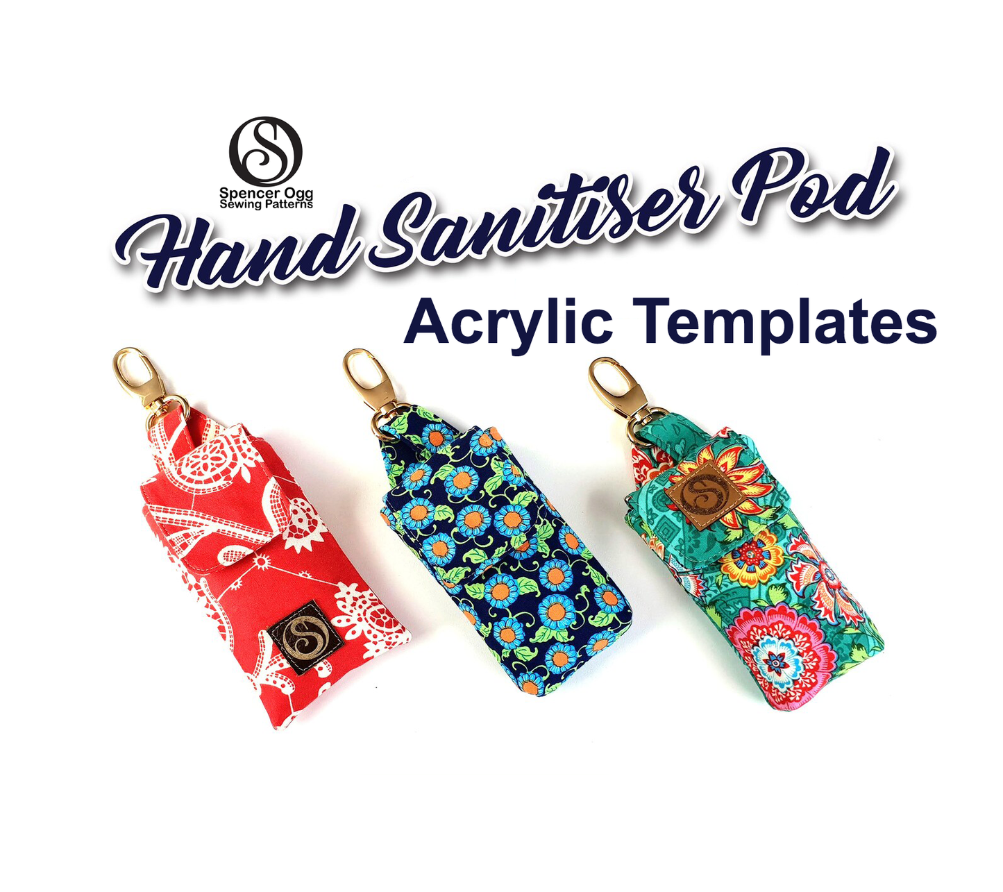 Hand Sanitizer Pod - SpencerOgg Pattern - Acrylic Template