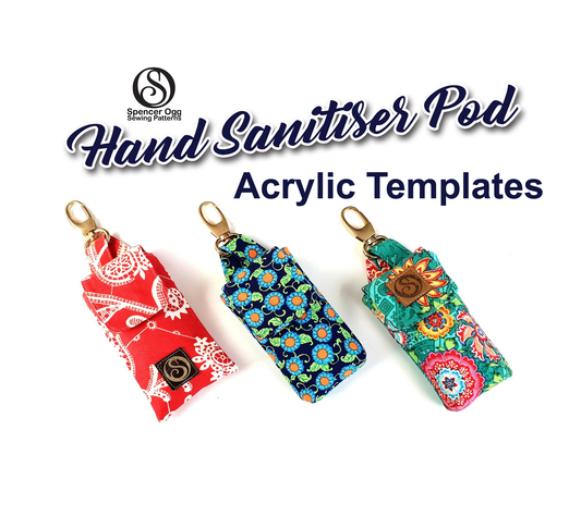 Hand Sanitizer Pod - SpencerOgg Pattern - Acrylic Template
