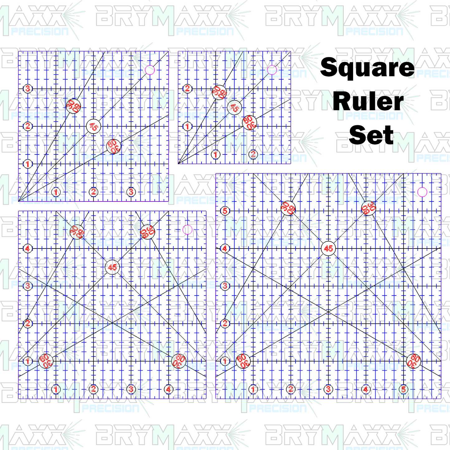 Square Sewing Rulers