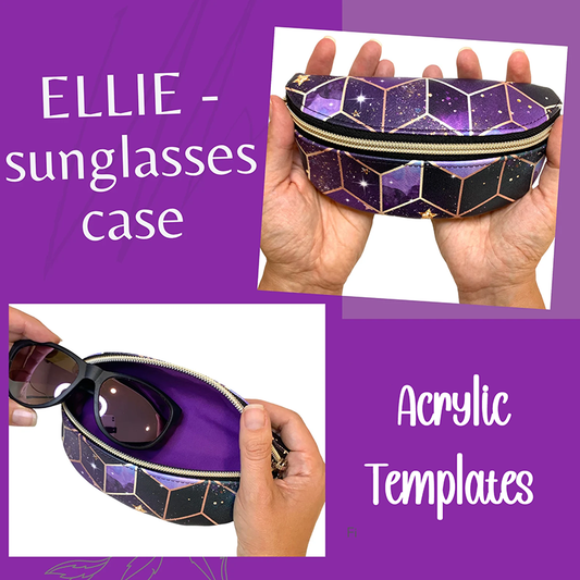 Ellie Sunglasses Case - Acrylic Templates - Unikatz