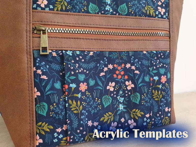 Sailor Tote- Crafted by Leanne - Acrylic Template