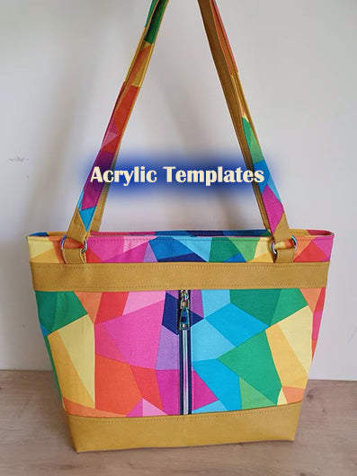The Whatever Tote - Crafted by Leanne - Acrylic Template