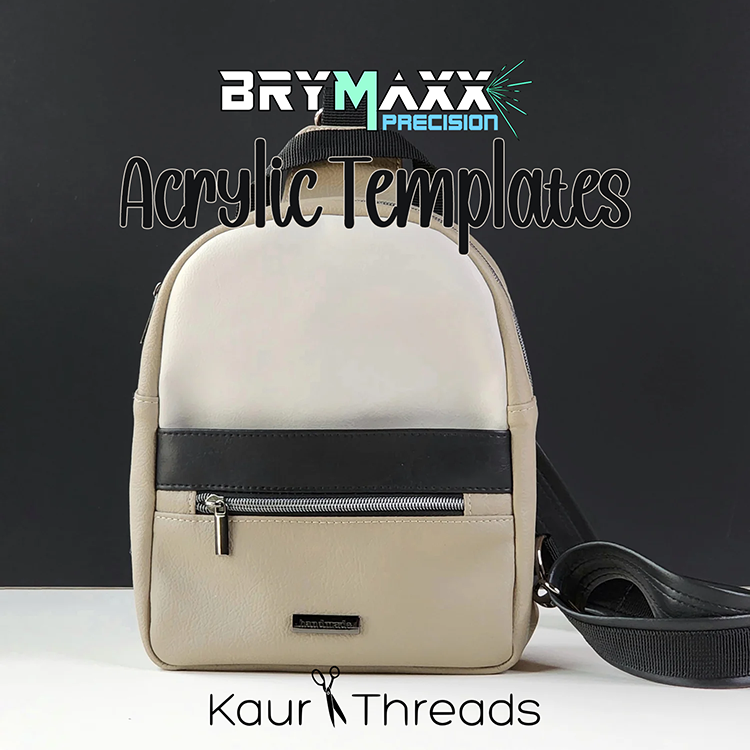 Yoshi Sling Backpack - Kaur Threads - Acrylic Template