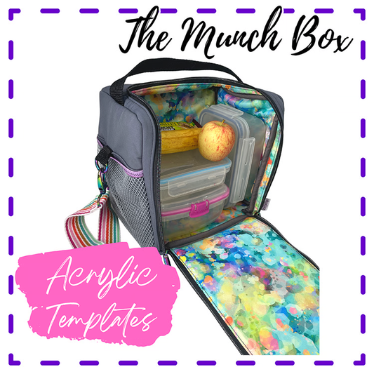 The Munch Box Pattern - Acrylic Templates - Studio 7t7