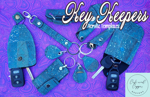 Key Keepers - Cork and Copper - Acrylic Templates