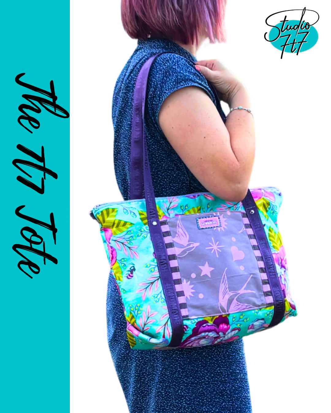 The 7t7 Tote - Acrylic Templates - Studio 7t7