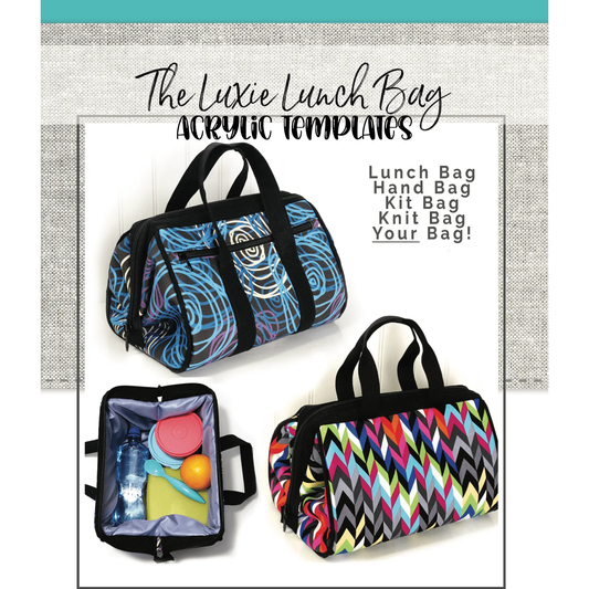 The Luxie Lunch Bag - Emmaline Patterns - Acrylic Template