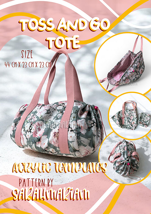 Toss and Go - Sarah Mariam - Acrylic Templates